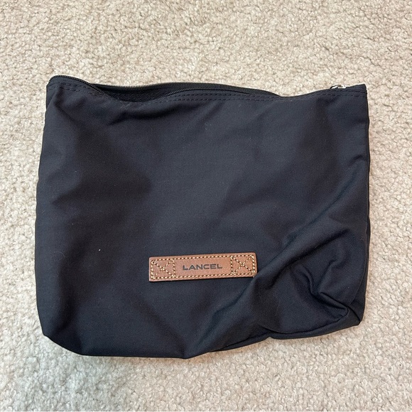 Lancel Black Adjustable Canvas Bag - Picture 7 of 9